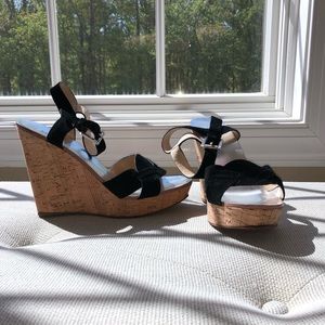 Michael Kors wedge sandals, size 7.5